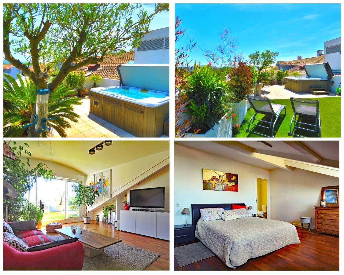 L'oasis - Loft Standing - Terrasse Rooftop - Jacuzzi - Parking * Baiona